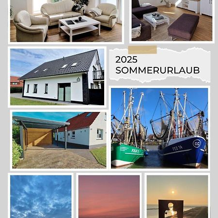 Ferienhaus Strandallee 10a Burhave Exterior foto